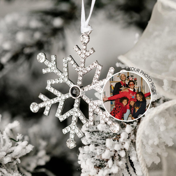 Personalized Snowflake Projection Ornament