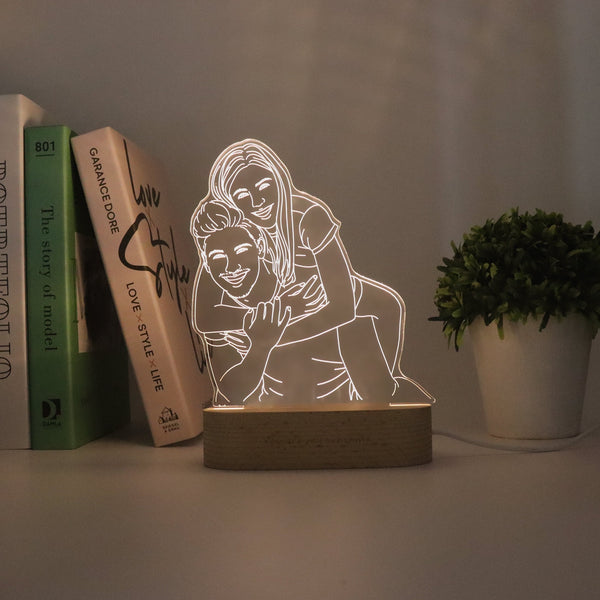 Personalized 3D Photo Lamp