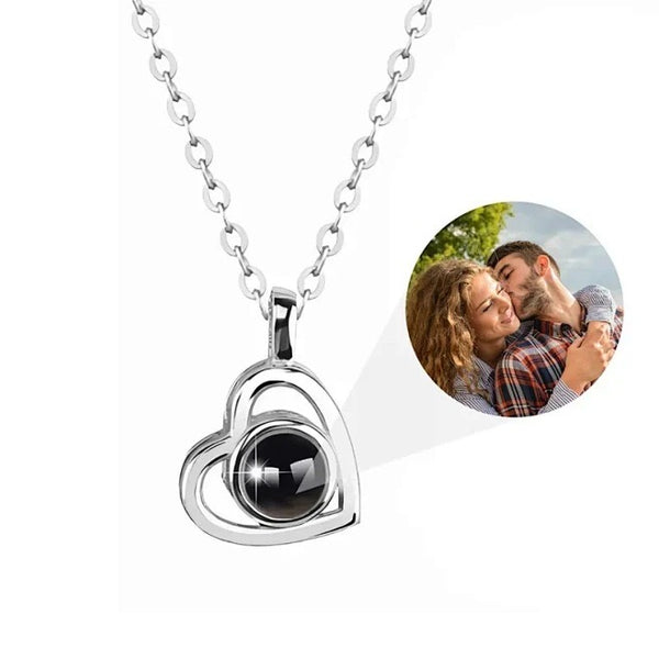 Customized Photo Projection Necklace